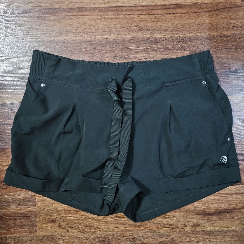 MPG Forest Green Running Shorts, size small. Nwot